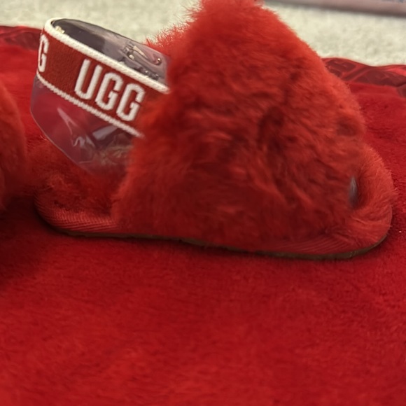 UGG Shoes Nwt Nib Ugg Baby Blanket And Slippers Fluff Yeah Slide And Lovey Poshmark